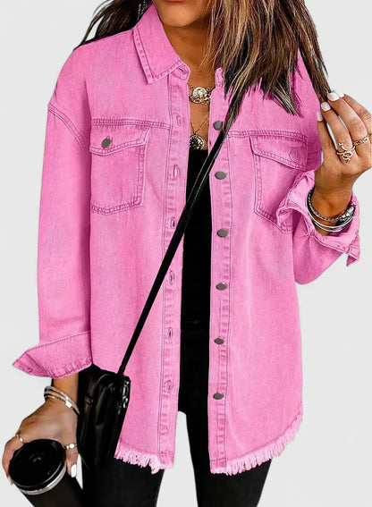 Novalyssa | Relaxed Oversized Denim Jacket