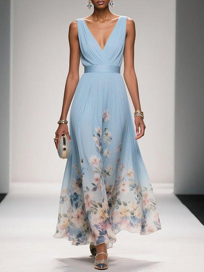 Céleste | Floral Wedding Guest Dress
