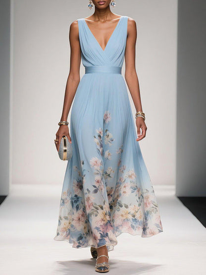 Céleste | Floral Wedding Guest Dress