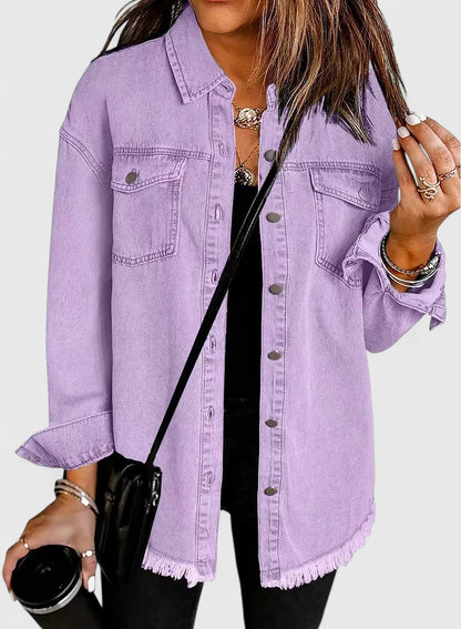 Novalyssa | Relaxed Oversized Denim Jacket