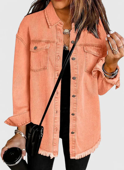 Novalyssa | Relaxed Oversized Denim Jacket
