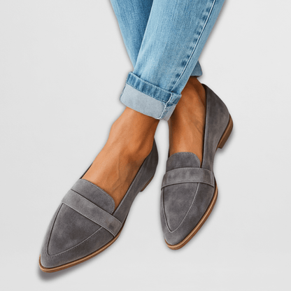 Eline | Soft Suede Comfort Loafers