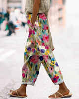 Nadia | Floral Relaxed-Fit Pants