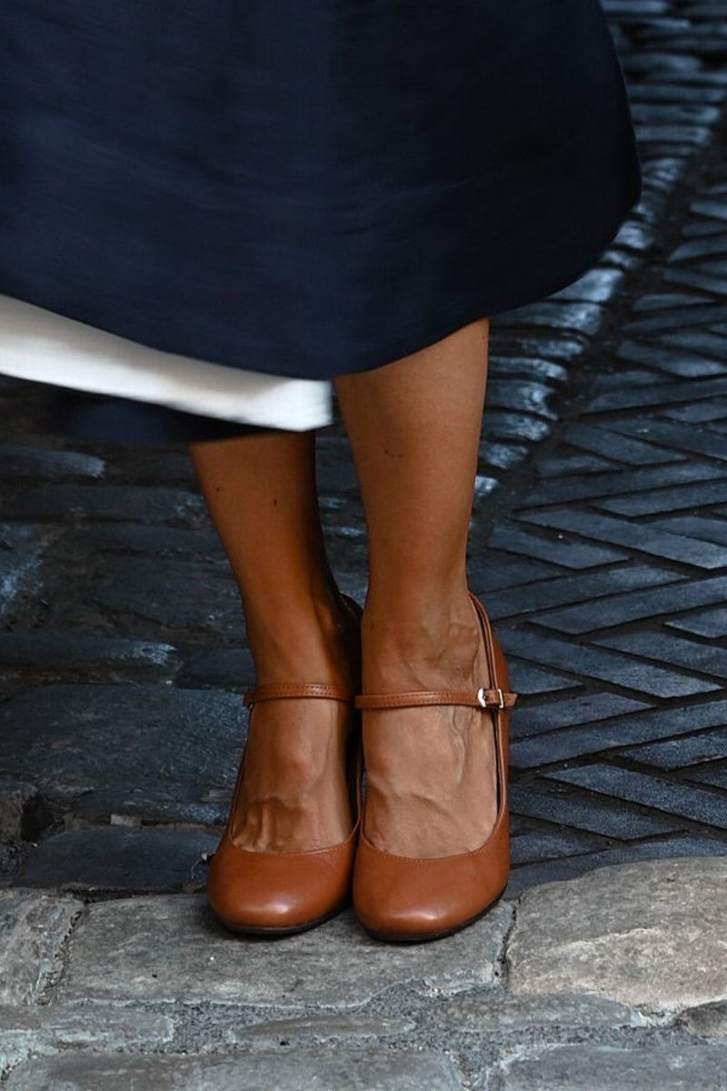 Cecily | Block Heel Mary Janes