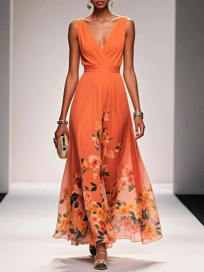 Céleste | Floral Wedding Guest Dress