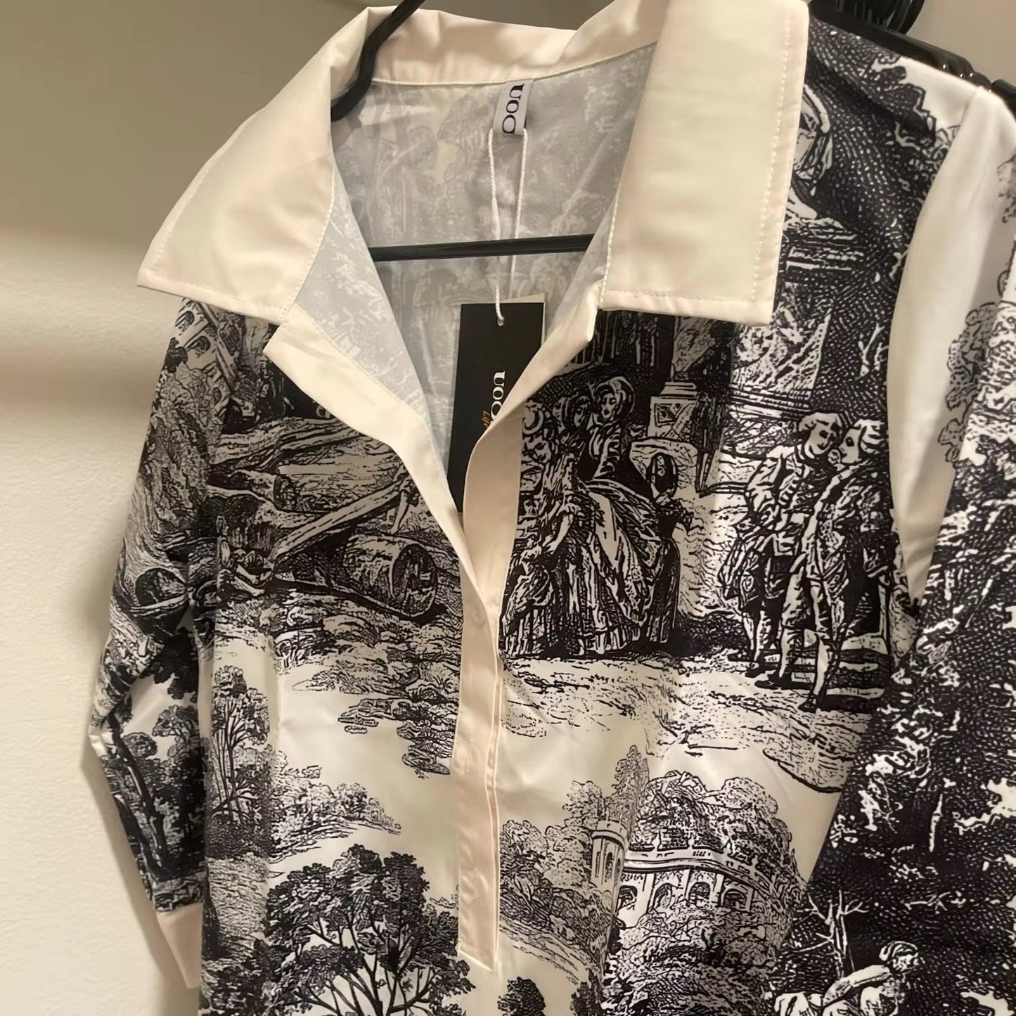Vivienne | Toile Print Mini Dress