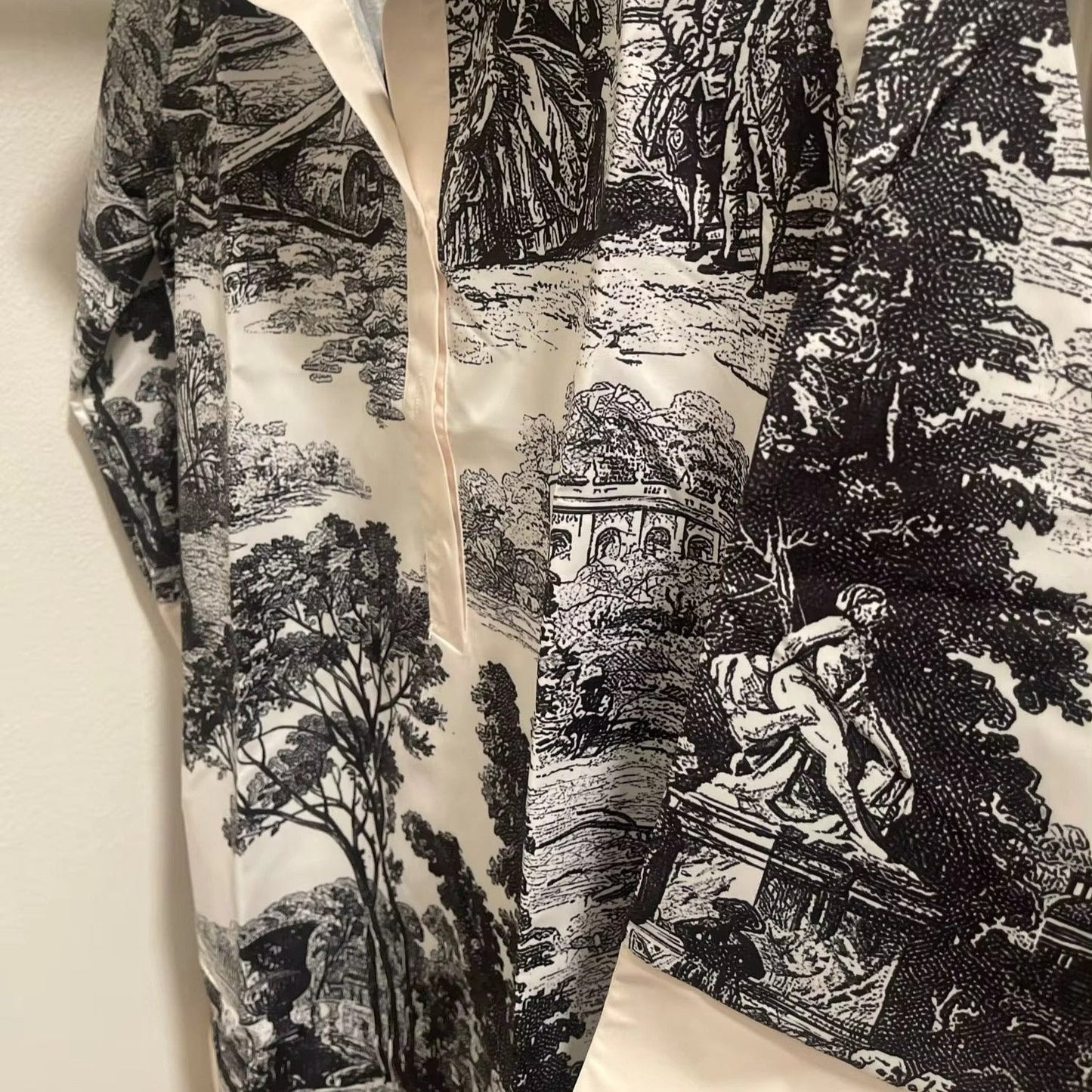 Vivienne | Toile Print Mini Dress