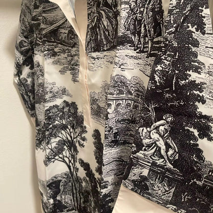 Vivienne | Toile Print Mini Dress