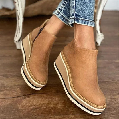 Lavinia | Waterproof Side-Zip Ankle Boots