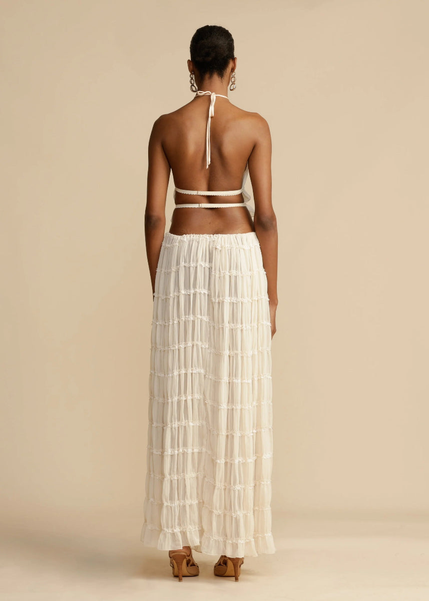 Clara | Halter Top Skirt Set