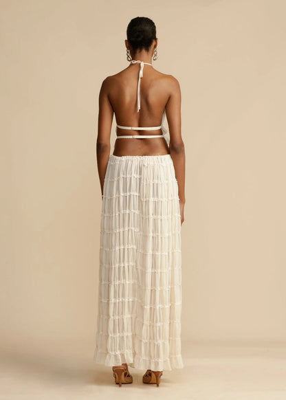 Clara | Halter Top Skirt Set