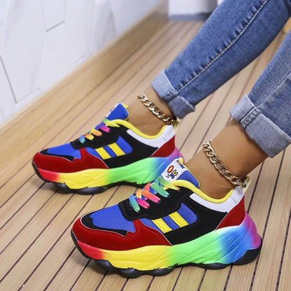 Hilde | Lightweight Cushioned Lace-Up Sneakers
