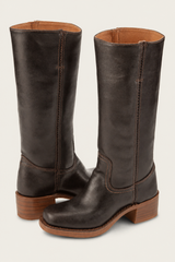 Rowena | Slim-Fit Structured Knee-High Boots