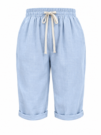 Cassia | Relaxed Capri Trousers