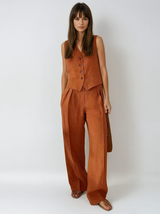 Riley | Tailored Vest Two-Piece Set