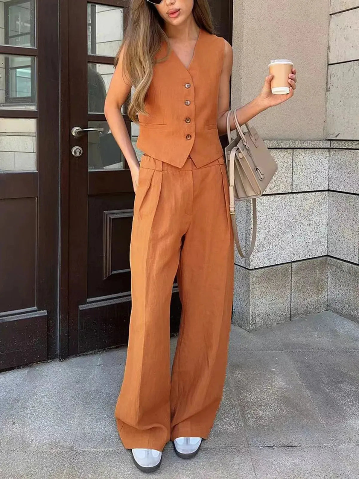 Riley | Tailored Vest Two-Piece Set