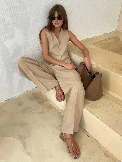 Riley | Tailored Vest Two-Piece Set