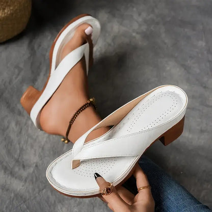 Sabine | Slip-On Heeled Sandals