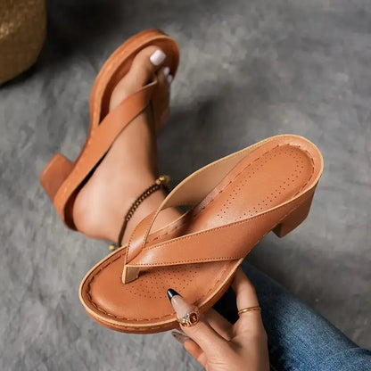 Sabine | Slip-On Heeled Sandals