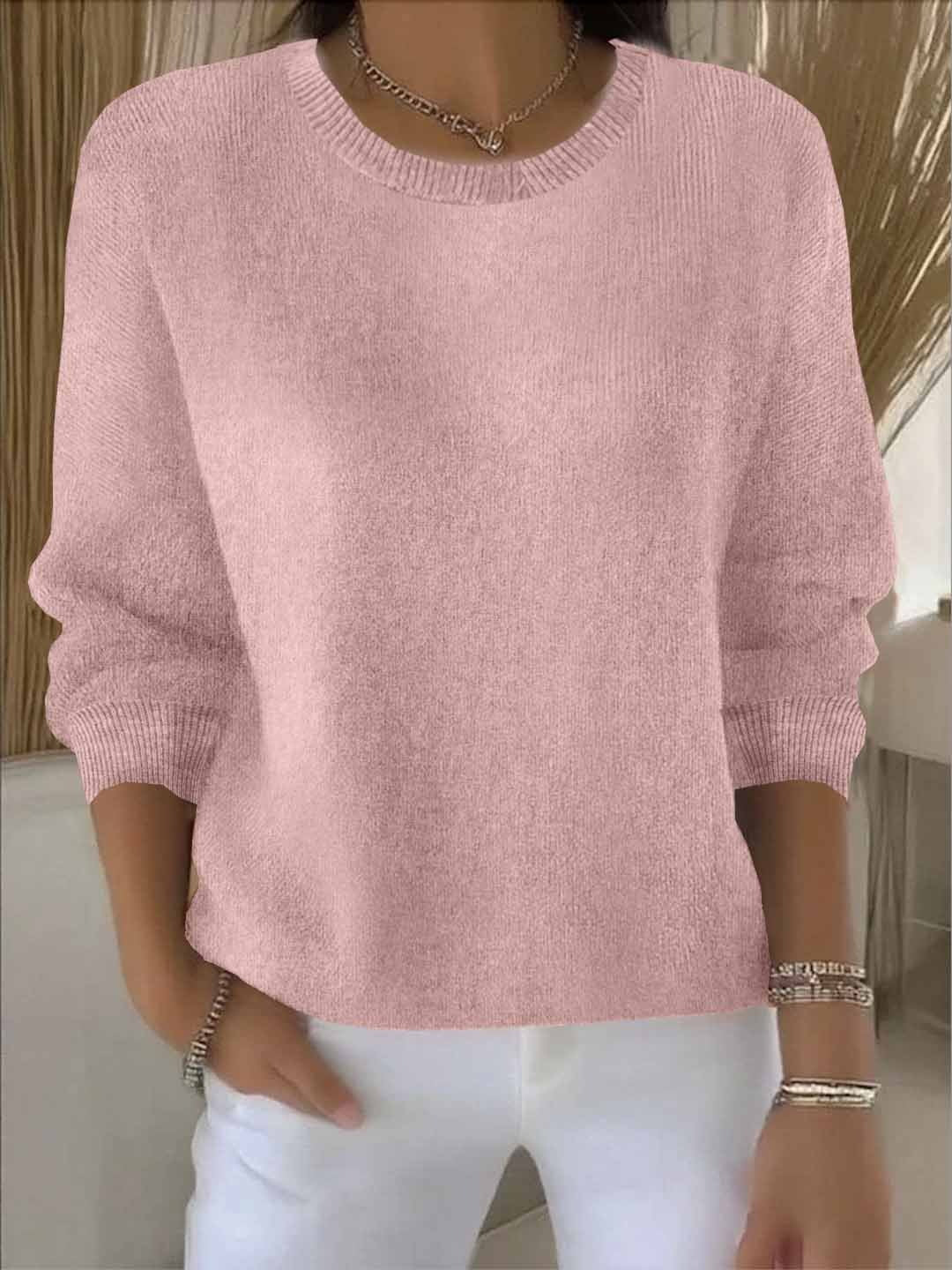 Everyday sweater shown in a fourth colourway