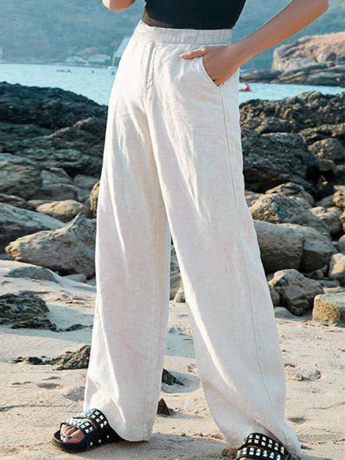 Mireille | High-Waisted Wide Leg Pants