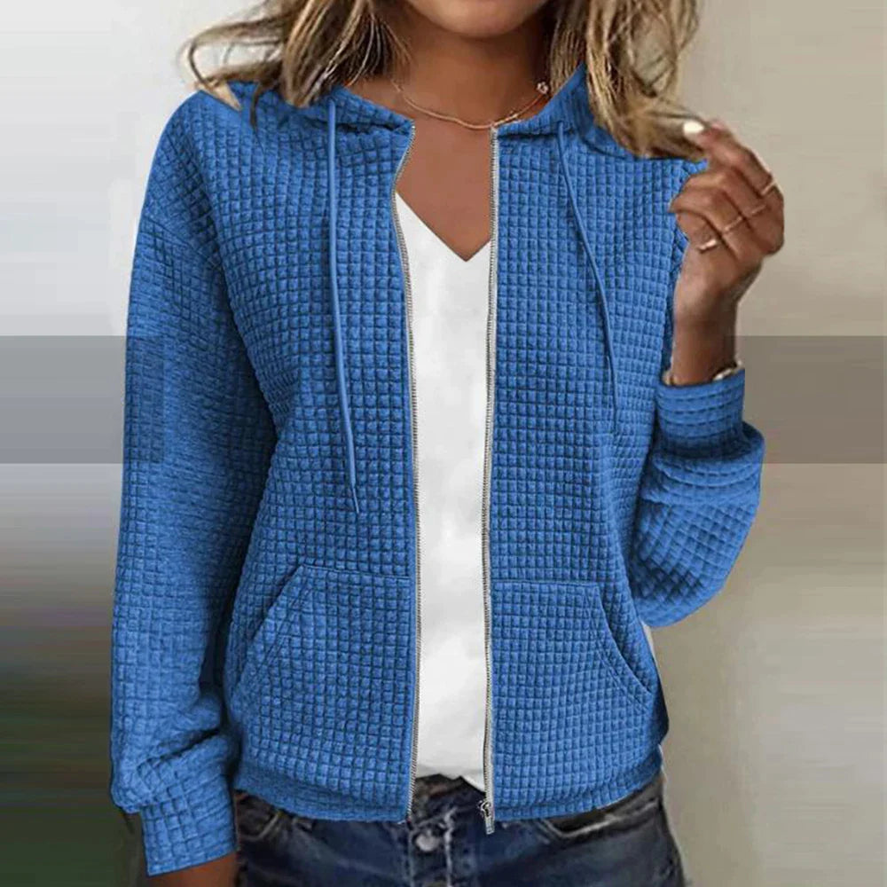Waterproof jacket shown from another angle
