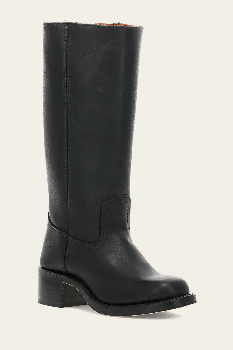 Rowena | Slim-Fit Structured Knee-High Boots