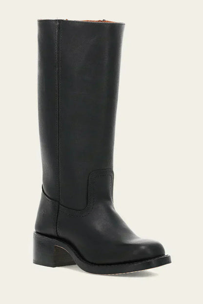 Rowena | Slim-Fit Structured Knee-High Boots