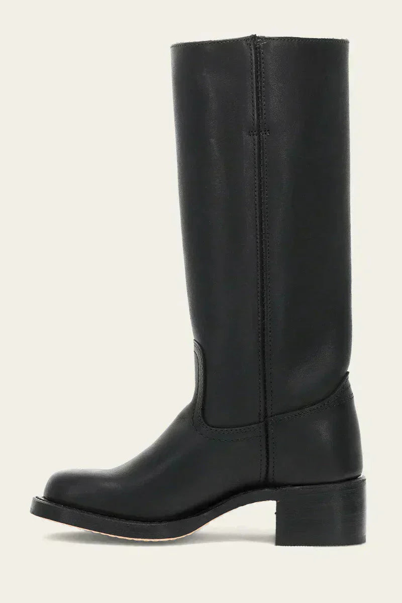 Rowena | Slim-Fit Structured Knee-High Boots