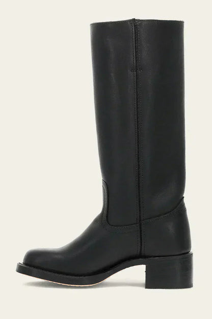 Rowena | Slim-Fit Structured Knee-High Boots