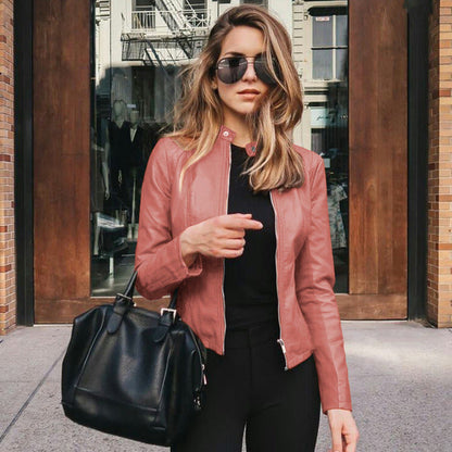 Slim jacket showing the panel seams