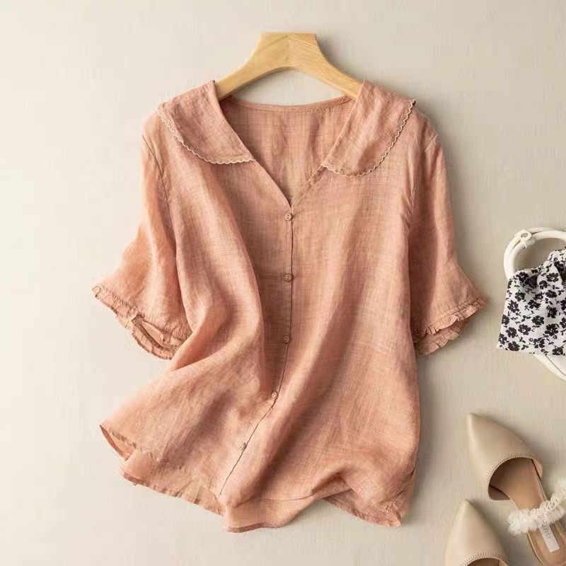 Kristi | Vintage Button-Detail Blouse