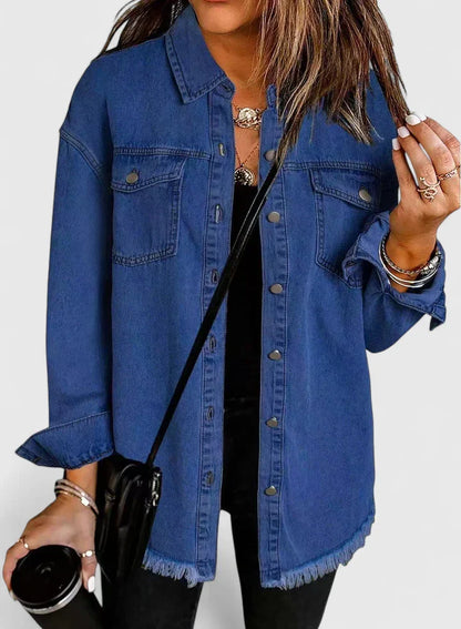 Novalyssa | Relaxed Oversized Denim Jacket