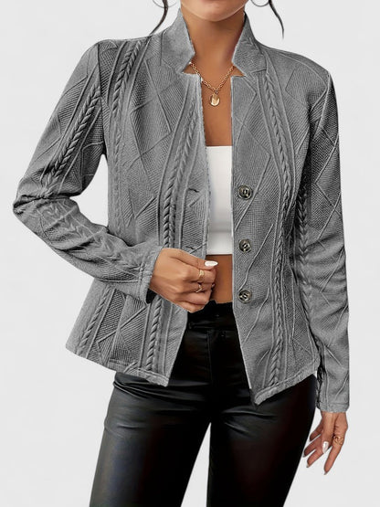 Maurelle | Structured Stand-Collar Jacket