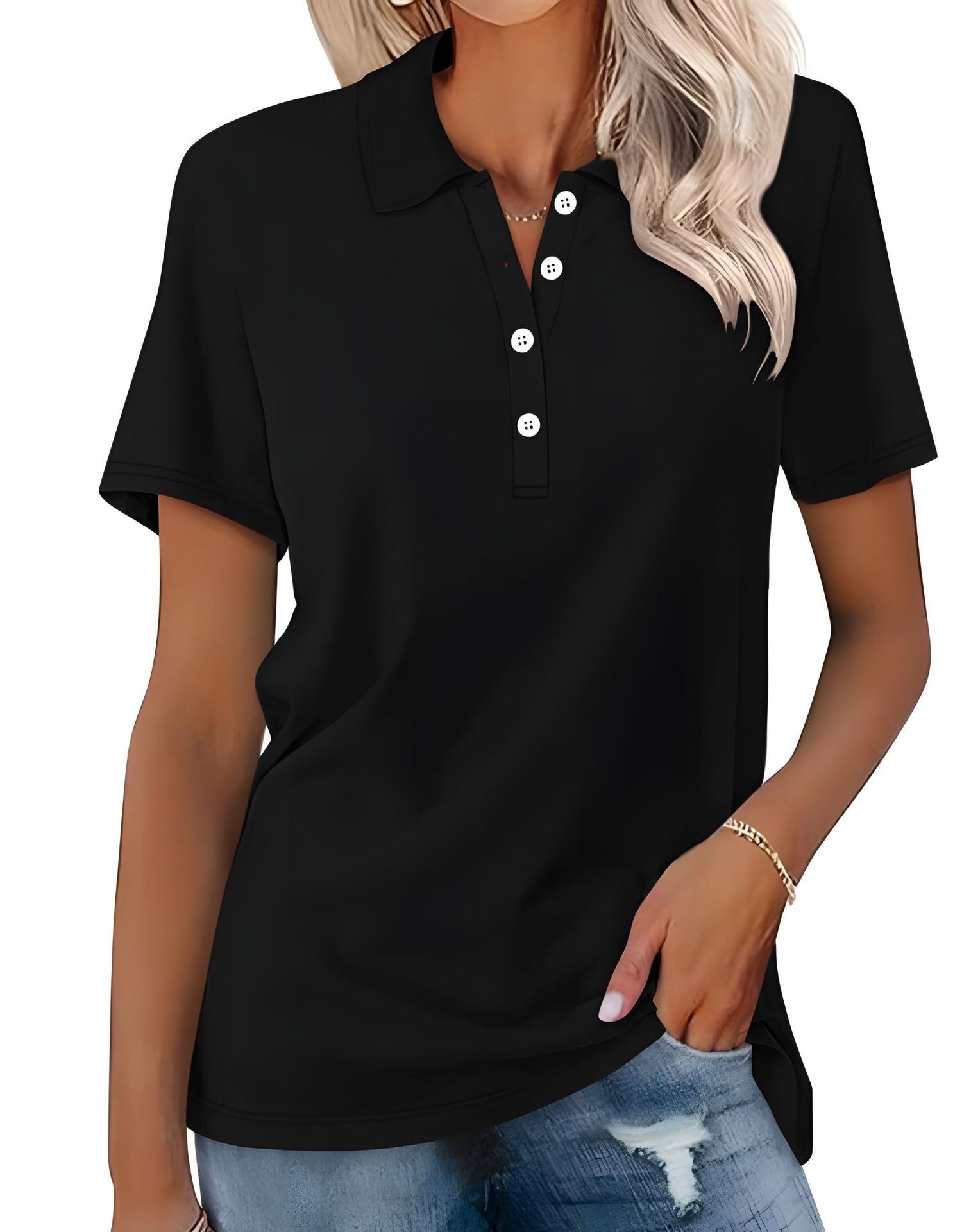 Danara | Timeless Polo Shirt