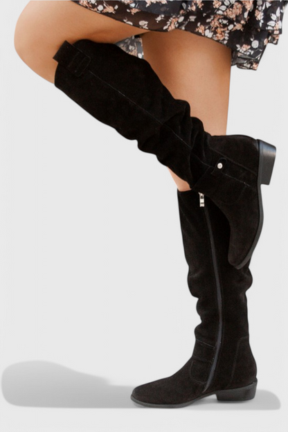 Estienne | Retro Cushioned Tall Boots
