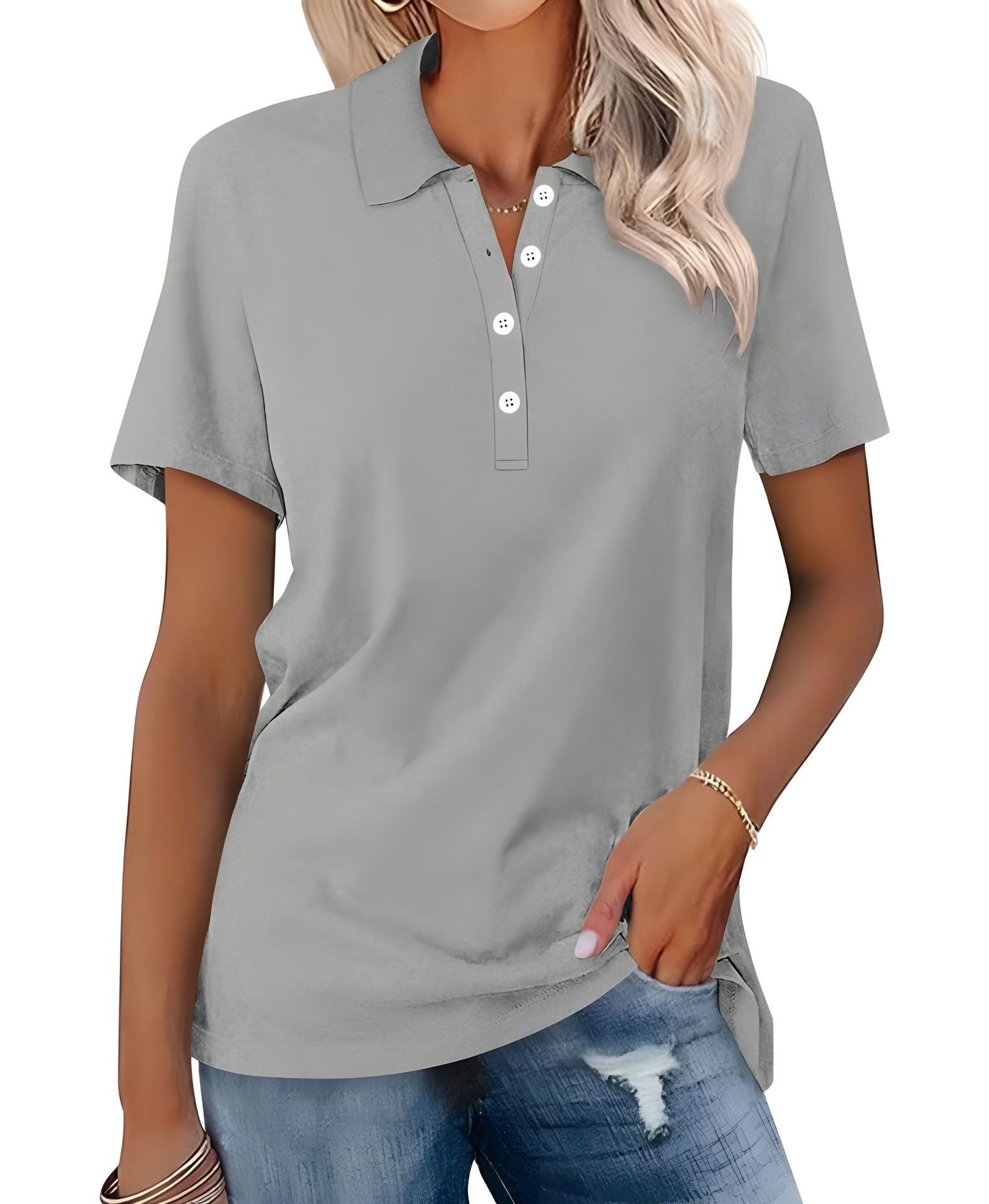 Danara | Timeless Polo Shirt