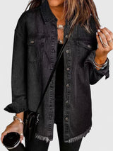 Novalyssa | Relaxed Oversized Denim Jacket