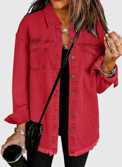 Novalyssa | Relaxed Oversized Denim Jacket