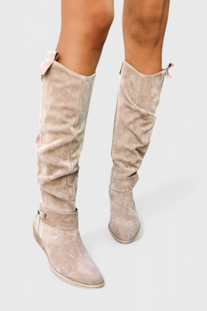 Estienne | Retro Cushioned Tall Boots
