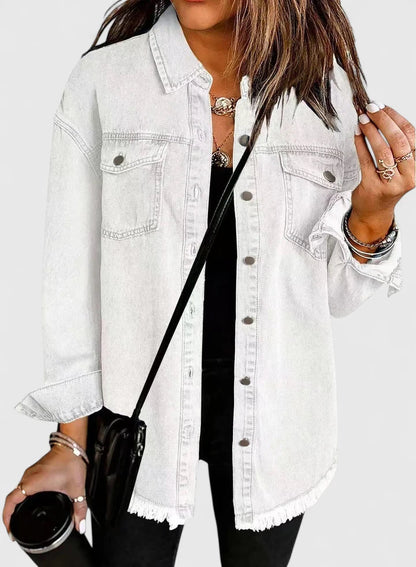 Novalyssa | Relaxed Oversized Denim Jacket