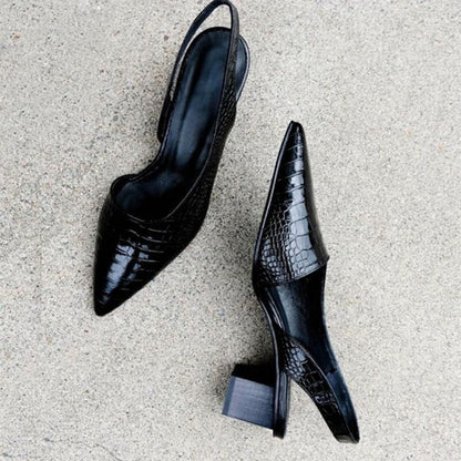 Ninon | Pointed-Toe Slingback Flats