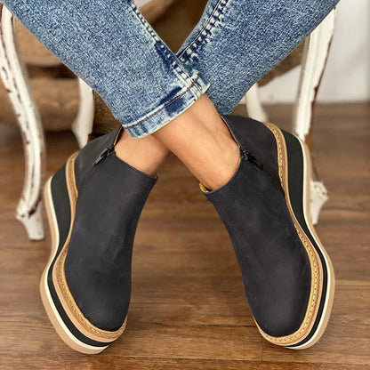 Lavinia | Waterproof Side-Zip Ankle Boots