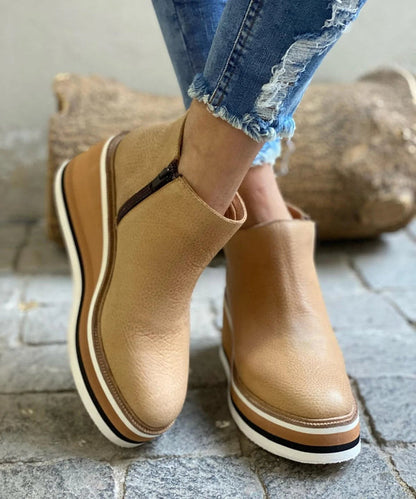 Lavinia | Waterproof Side-Zip Ankle Boots