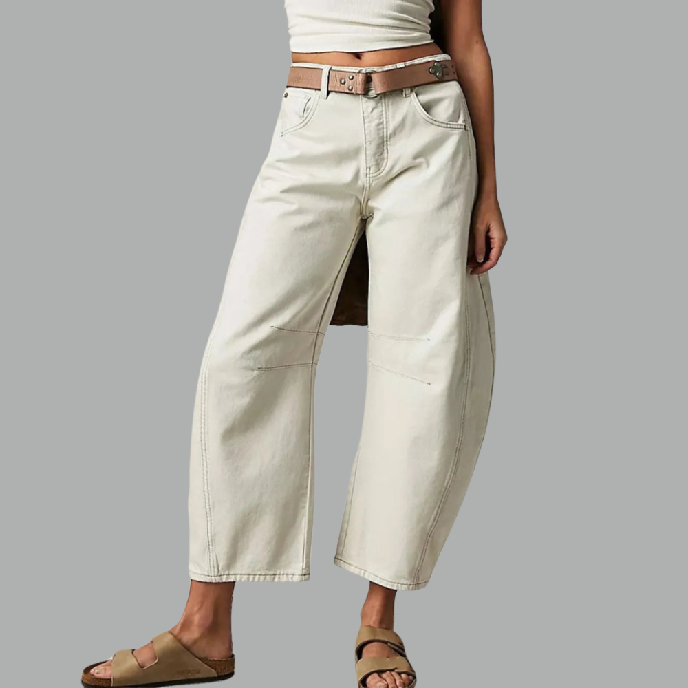 Saskia | Relaxed Wide Leg Jeans