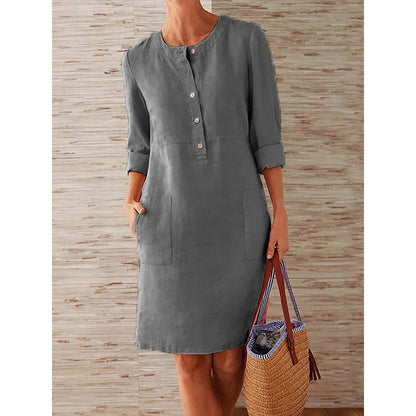 Carter | Long-Sleeve Mini Dress