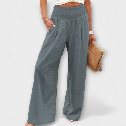 Margaux | Mid-Rise Wide Leg Pants