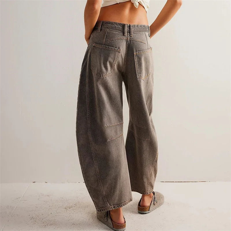 Saskia | Relaxed Wide Leg Jeans