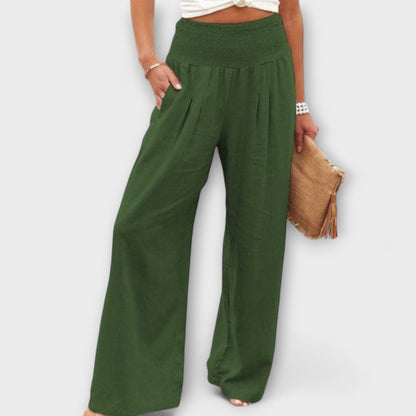 Margaux | Mid-Rise Wide Leg Pants