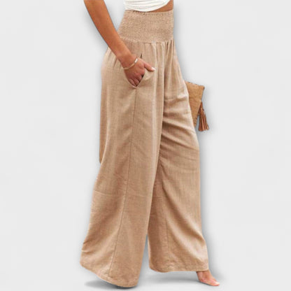 Margaux | Mid-Rise Wide Leg Pants